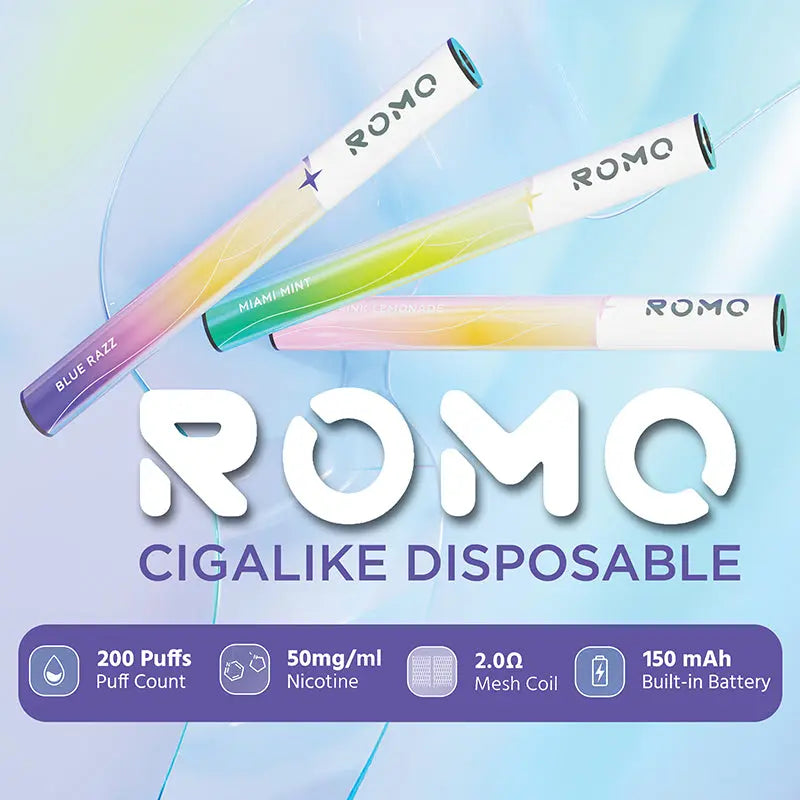 Rome Vape Flavor ROMO 5pk Disposable 5% FLUM Mello 20000 Disposable .99 Rome Vape Flavor ROMO 5pk Disposable 5% FLUM Mello 20000 Disposable .99