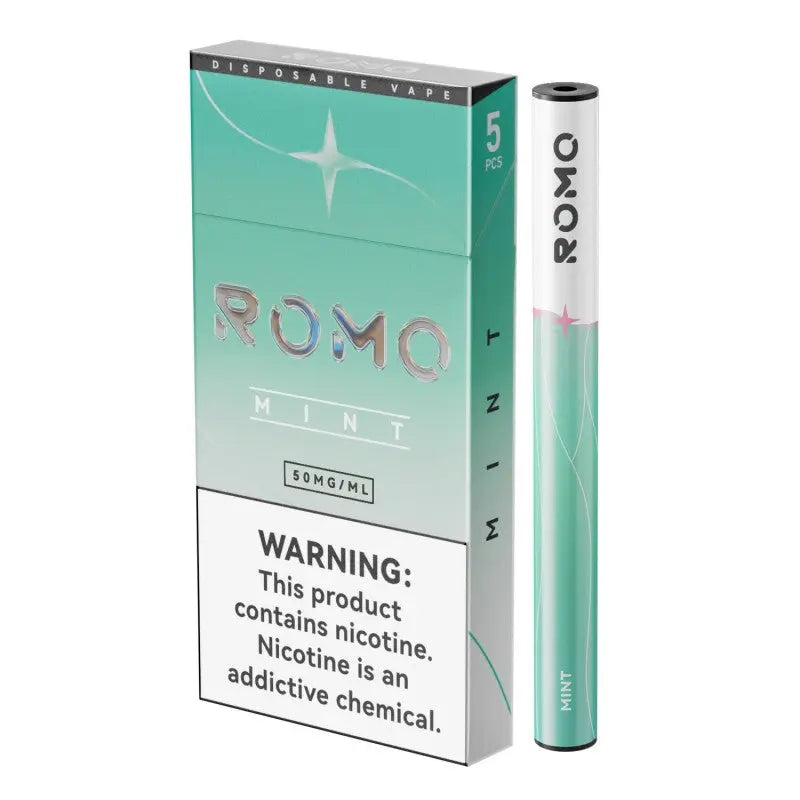 ROMO 5pk Disposable 5% - Mint 