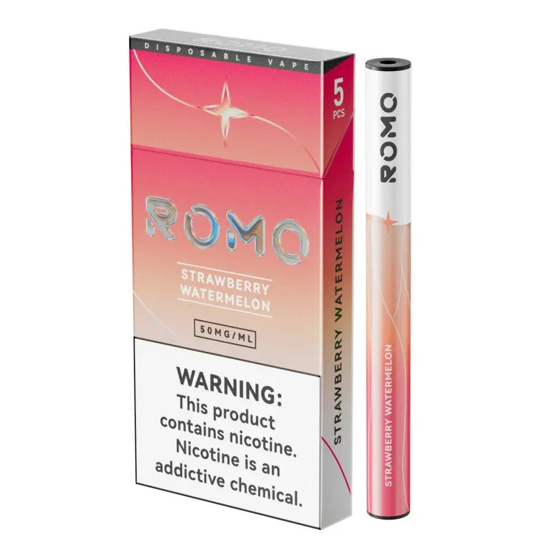 ROMO 5pk Disposable 5% - Strawberry Watermelon 