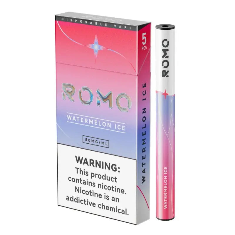 ROMO 5pk Disposable 5% - Watermelon Ice 