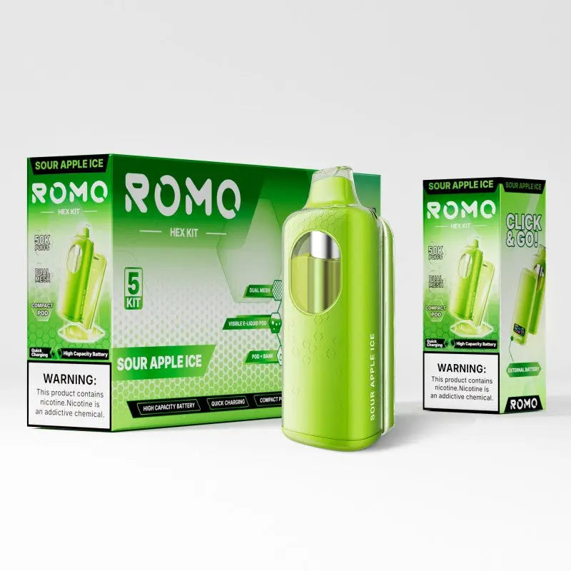 ROMO Hex 50K Disposable Pod Kit ROMO