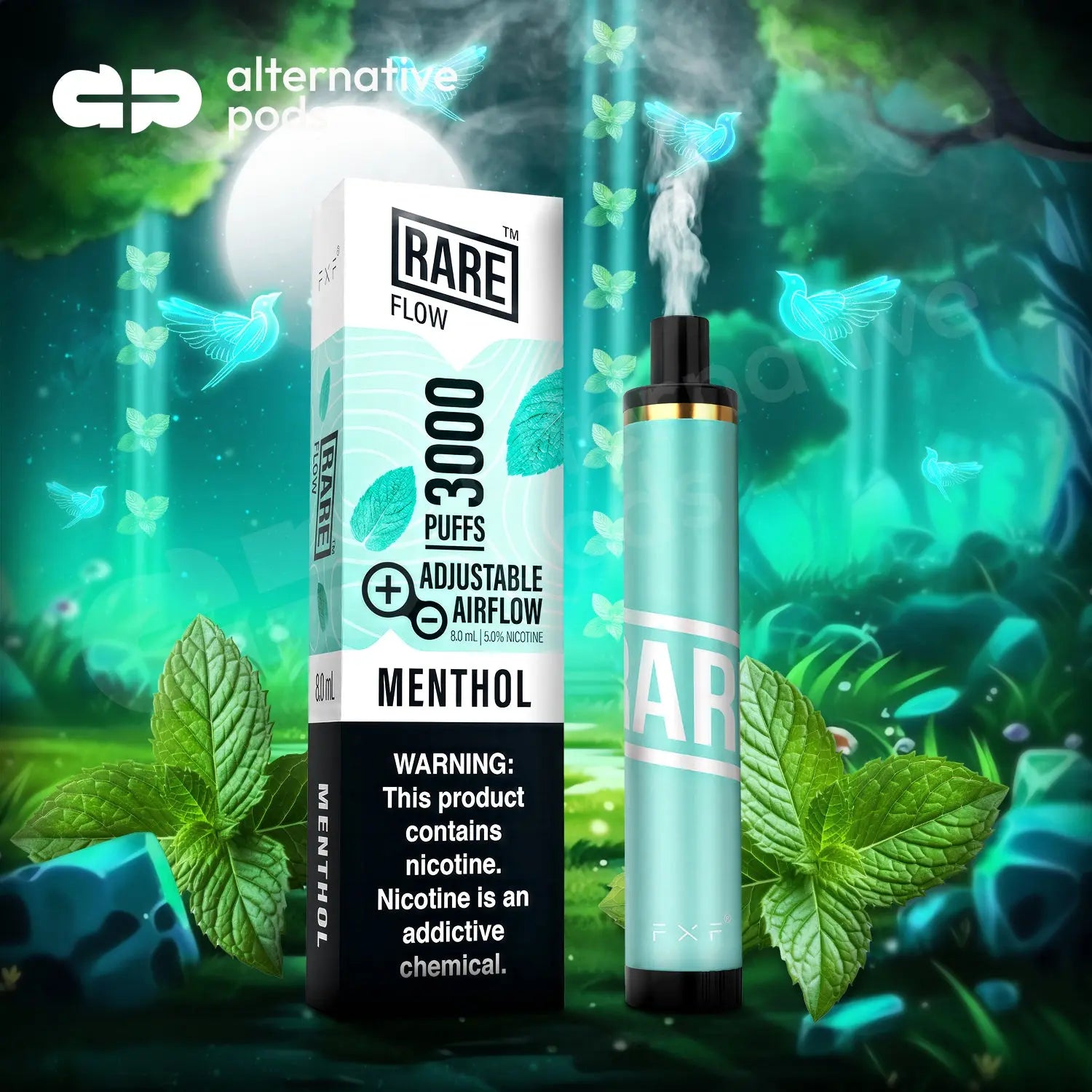 Rare Flow Disposable Vape - Menthol 