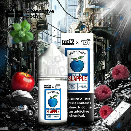 Reds Apple x Keep It 100 Limited Edition Nicotine Salt E-Liquid By 7 Daze 30ML - Alternative pods | Online Vape & Smoke Shop