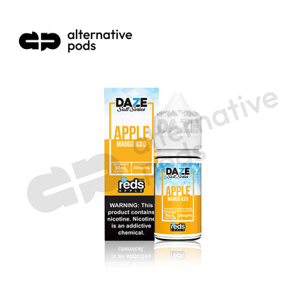 Reds Apple Salt Series Tobacco Free Nicotine Salt E-Liquid By 7 Daze 30ML - Online Vape Shop | Alternative pods | Affordable Vapor Store | Vape Disposables