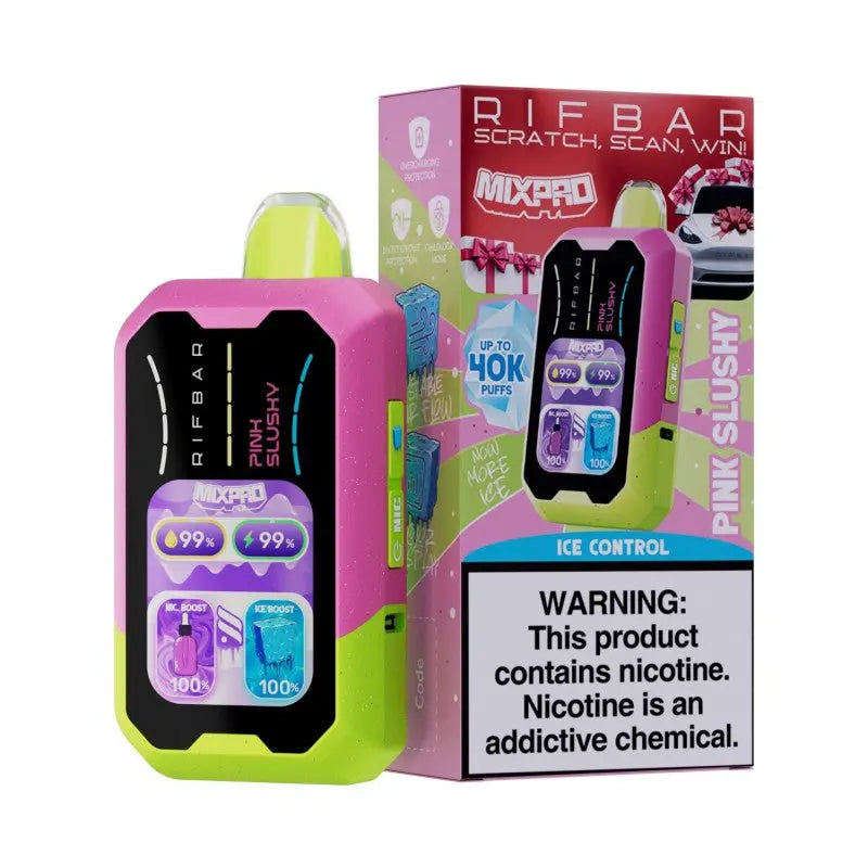 RifBar MixPro 40K Disposable - Pink Slushy 