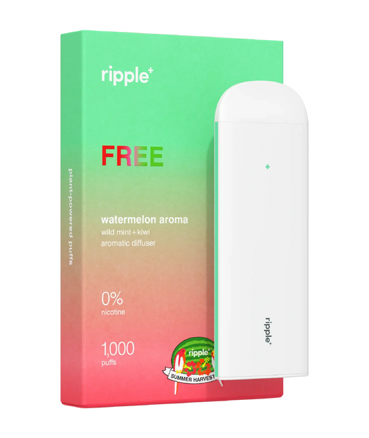 Ripple+ Disposable 1000 - FREE Watermelon