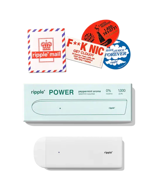 Ripple+ Disposable 1000 - POWER Peppermint