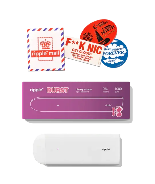 Ripple+ Disposable 1000 - BURST Cherry