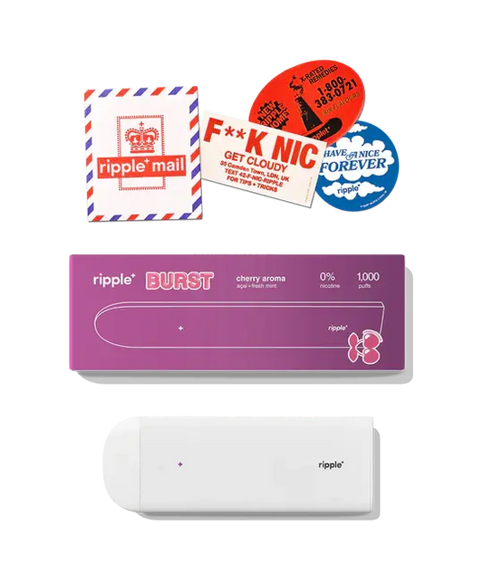 Ripple+ Disposable 1000 - BURST Cherry