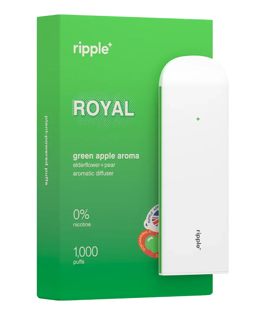 Ripple+ Disposable 1000 - ROYAL Green Apple