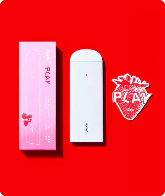 Ripple+ Disposable 10000 - PLAY Strawberry