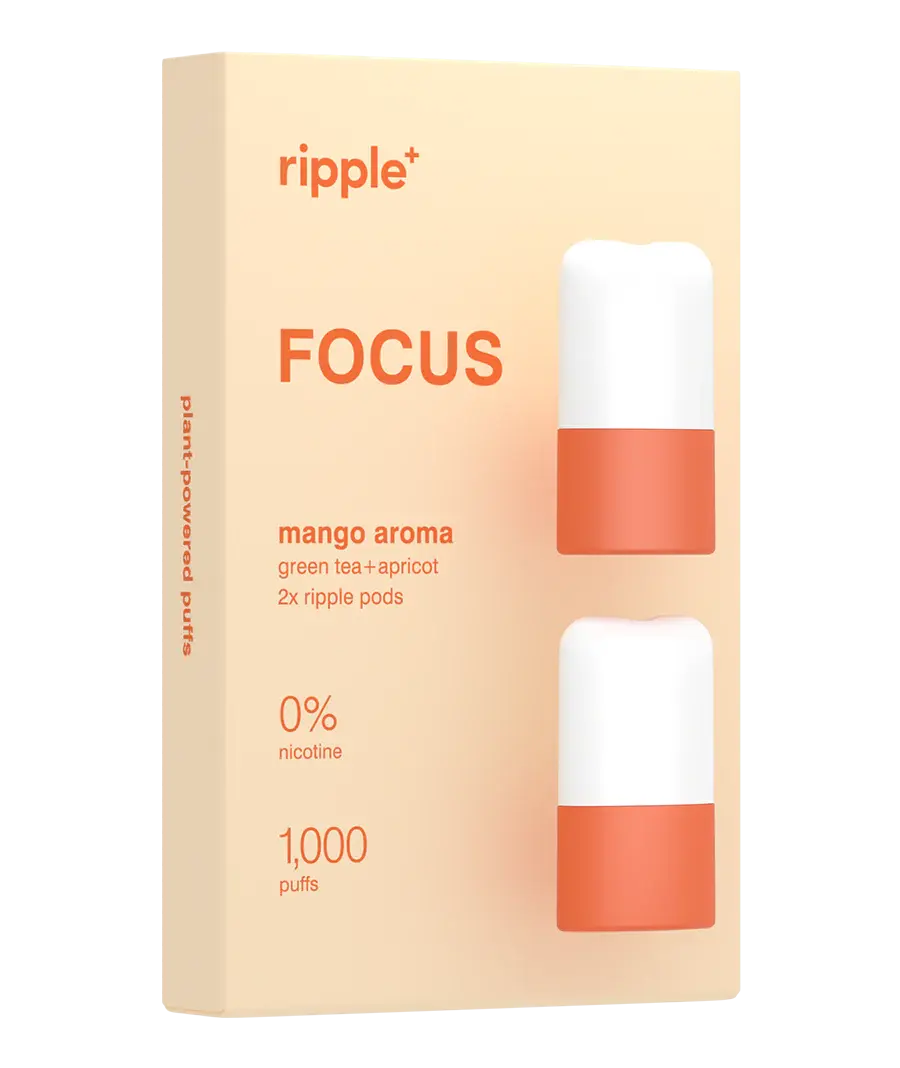 Ripple+ FOCUS Mango Pod 2ct