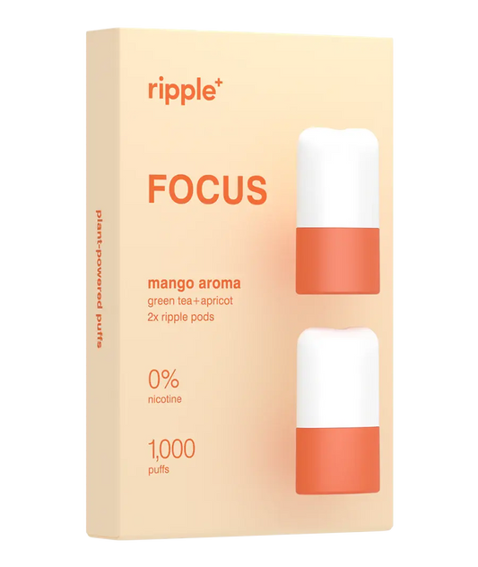 Ripple+ FOCUS Mango Pod 2ct