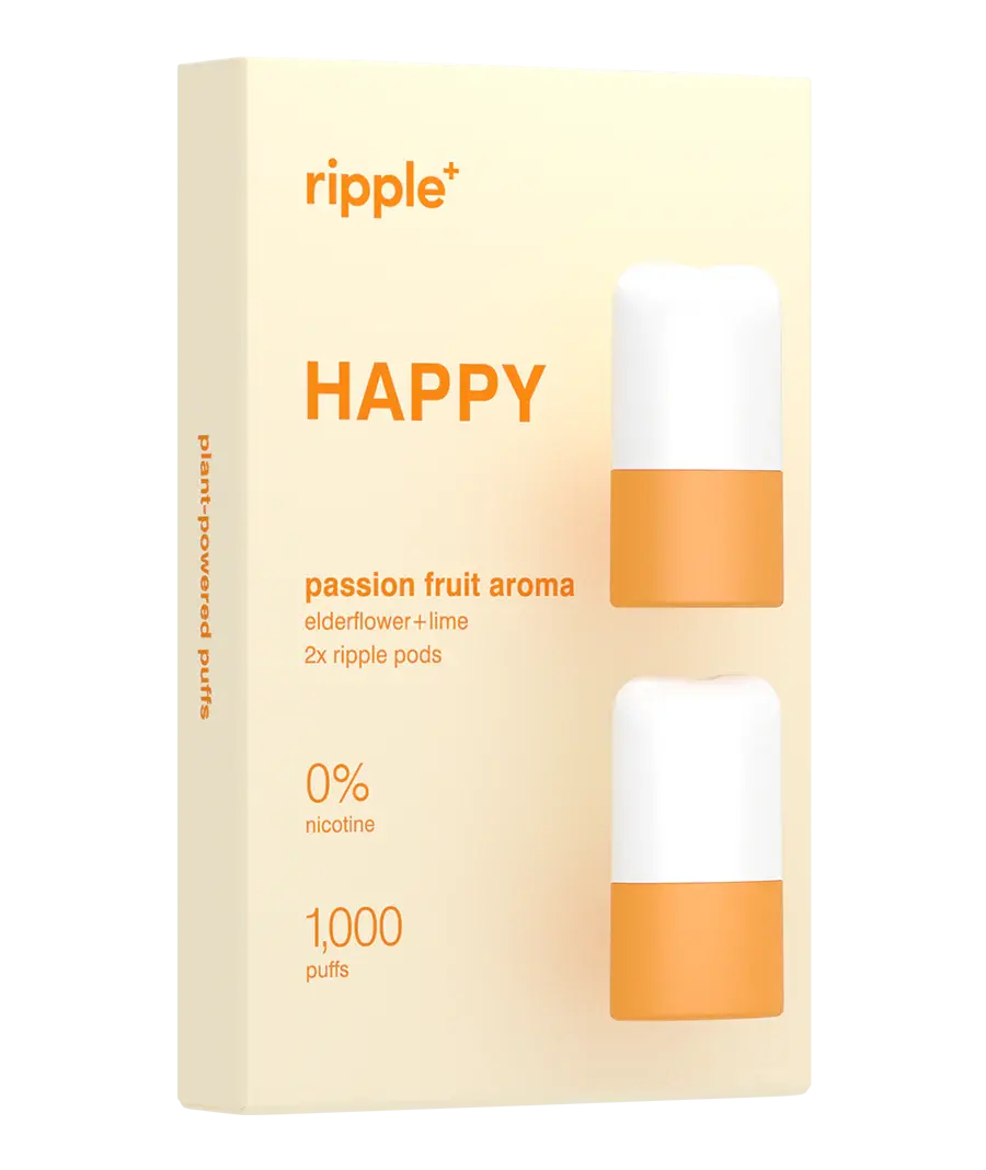 Ripple+ HAPPY Passion Fruit Pod 2ct