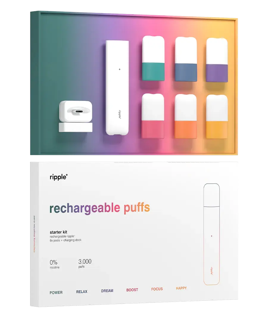 Ripple+ Starter Kit + 6 pods Ripple+