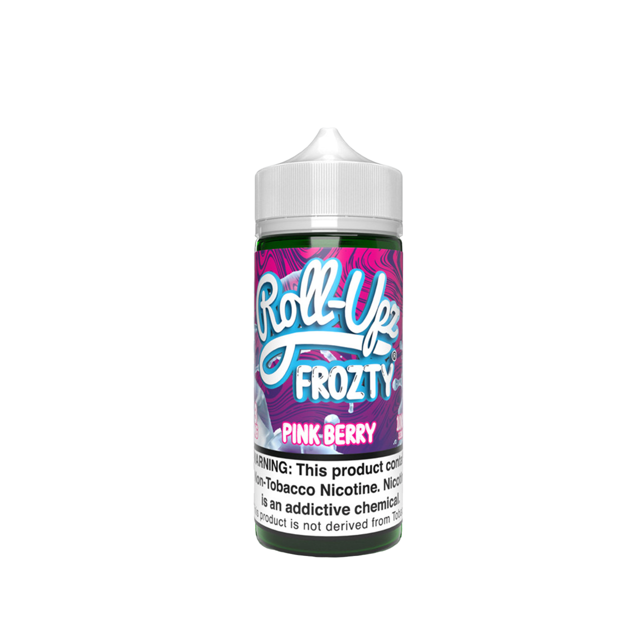 Roll Upz Frozty Synthetic Nicotine E-Liquid 100ML Pink Berry