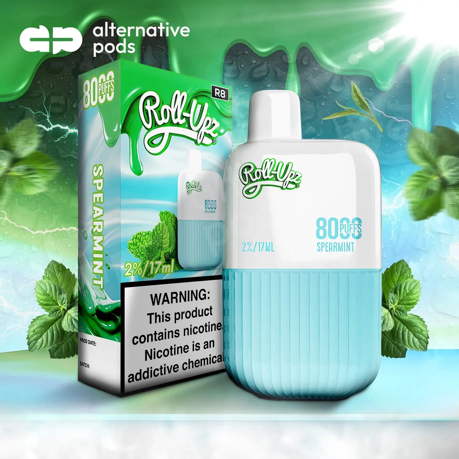 Roll-Upz R8000 Disposable 2% -$17.99 Roll-Upz R8000 Disposable 2% -$17.99