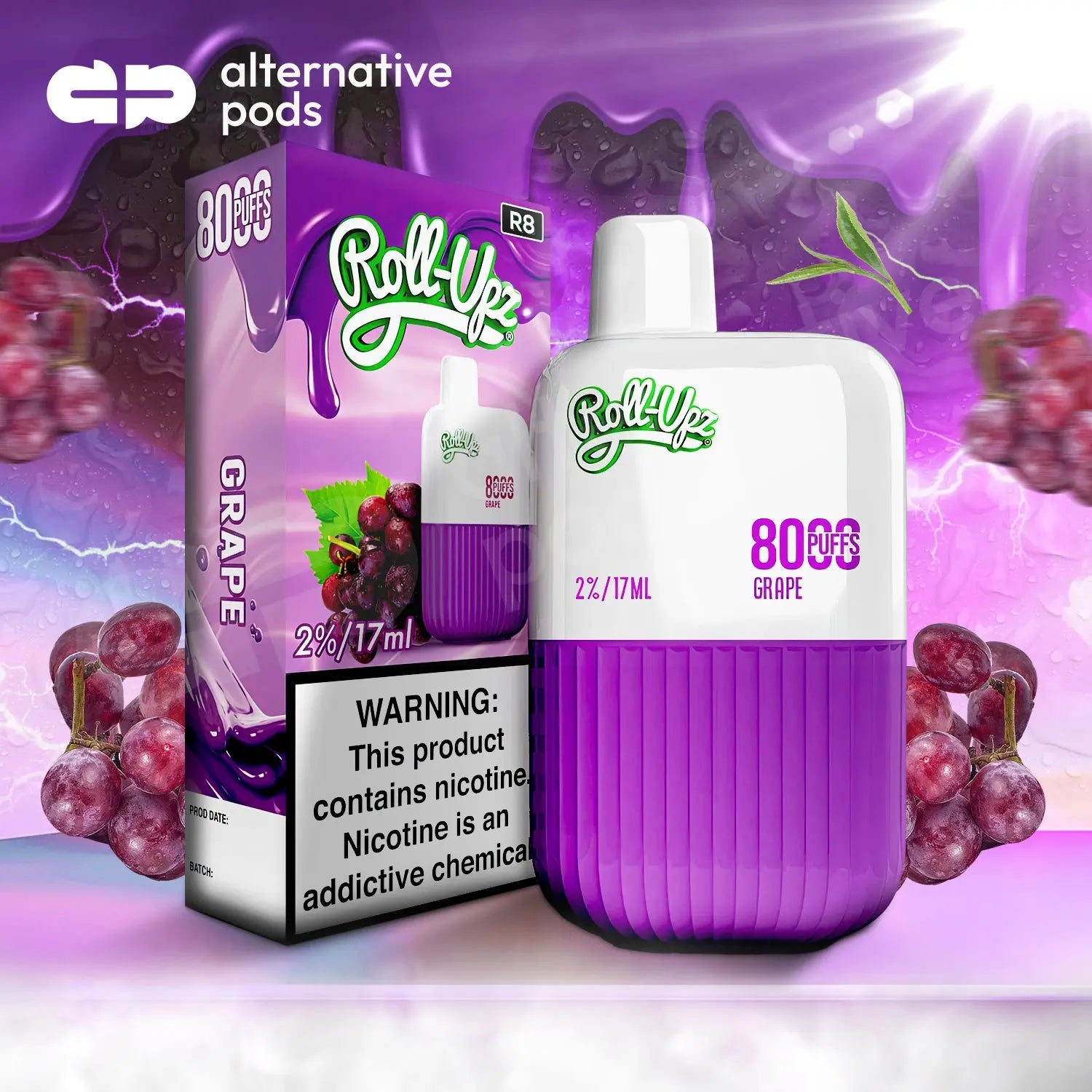 Roll-Upz R8000 Disposable 2% -$17.99 Roll-Upz R8000 Disposable 2% -$17.99