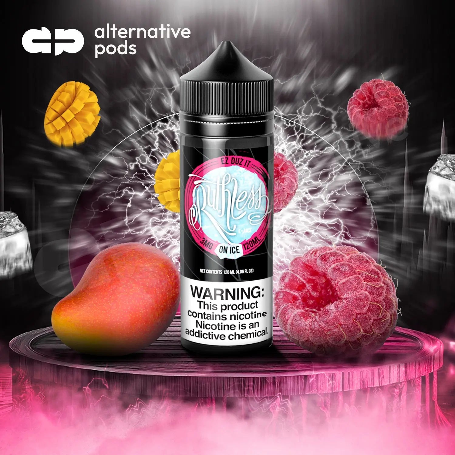 Ruthless E-Juice Vapor's 120ML - Alternative pods | Online Vape & Smoke Shop