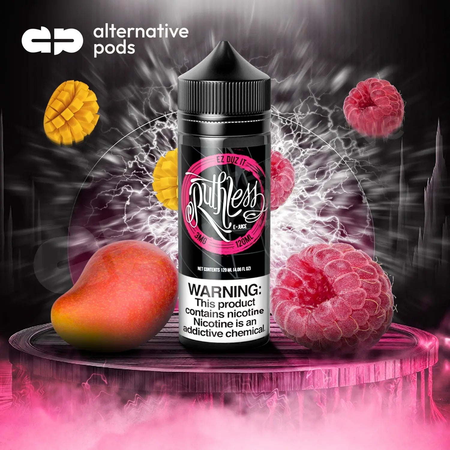 Ruthless E-Juice Vapor's 120ML - Alternative pods | Online Vape & Smoke Shop