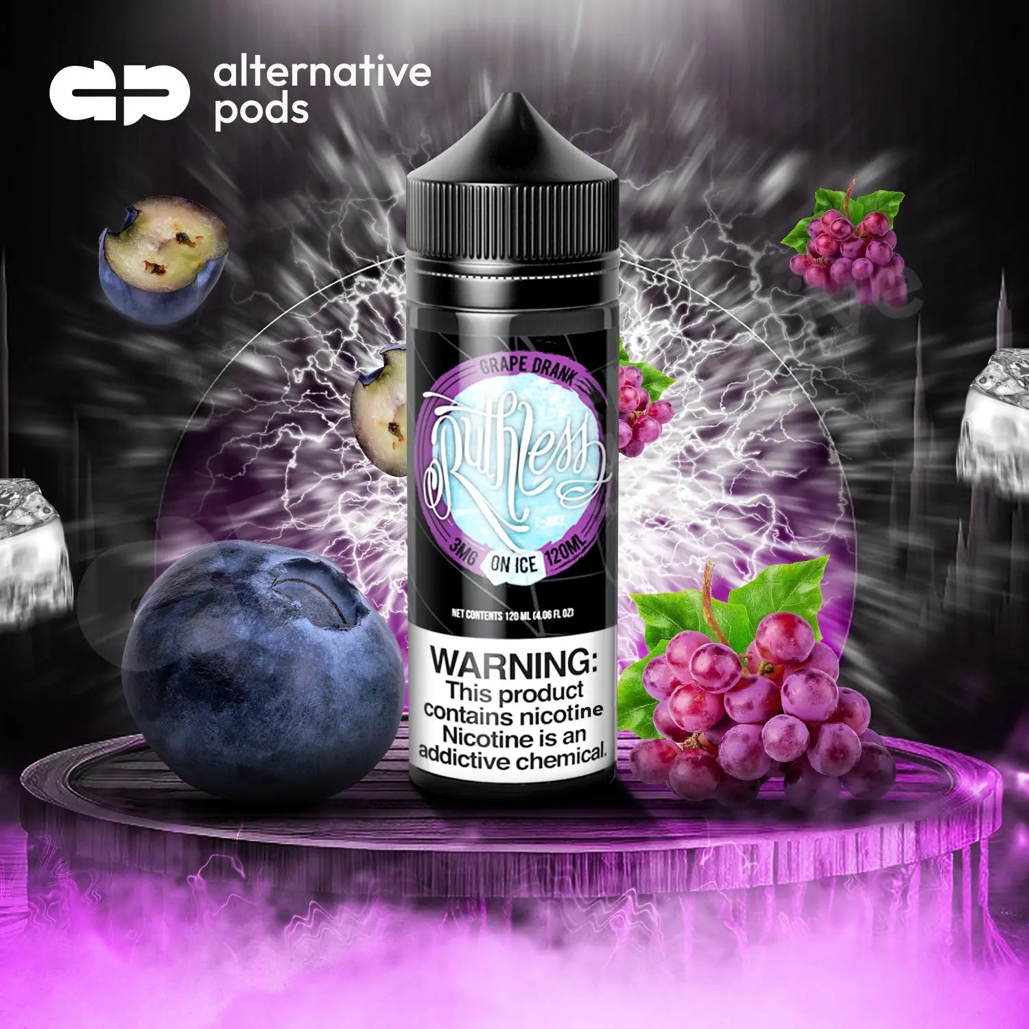 Ruthless E-Juice Vapor's 120ML - Alternative pods | Online Vape & Smoke Shop