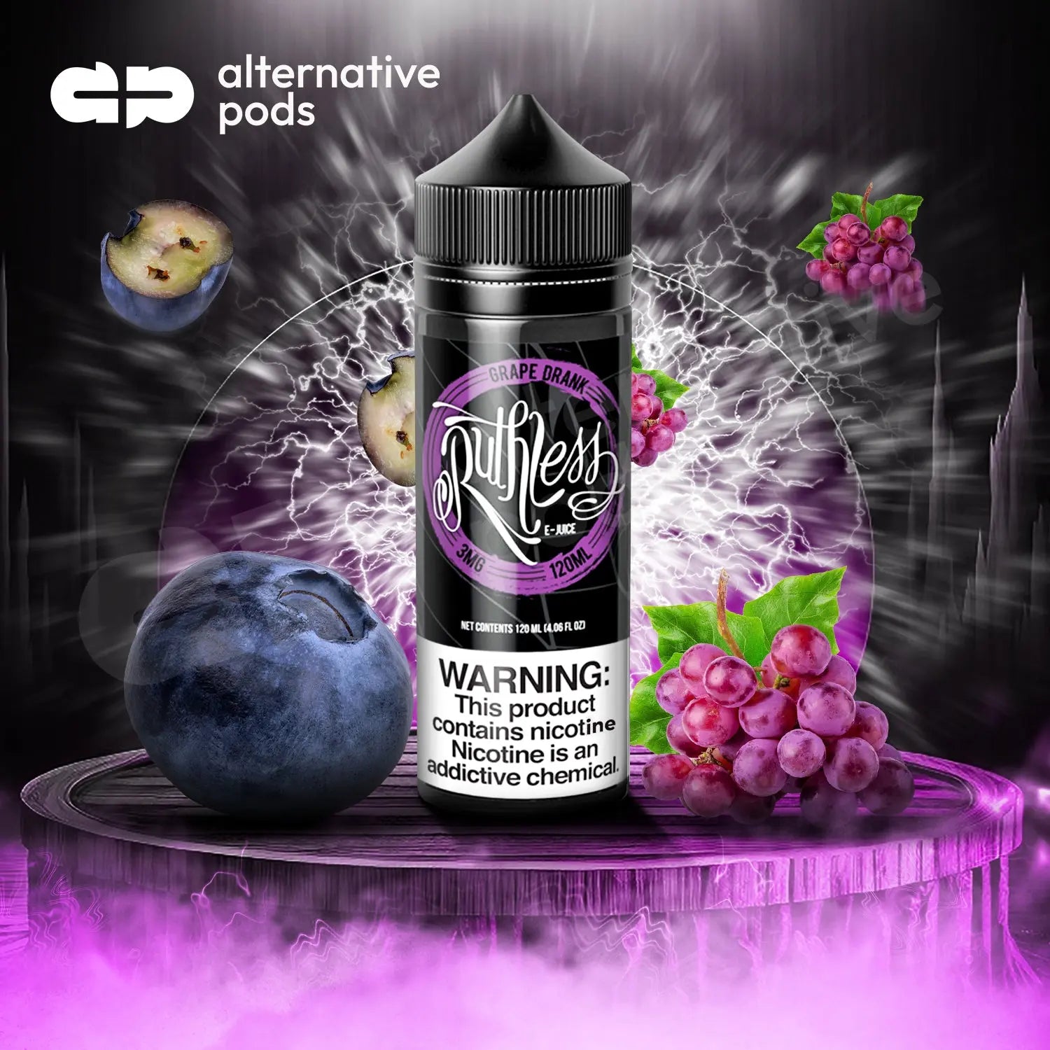 Ruthless E-Juice Vapor's 120ML - Alternative pods | Online Vape & Smoke Shop