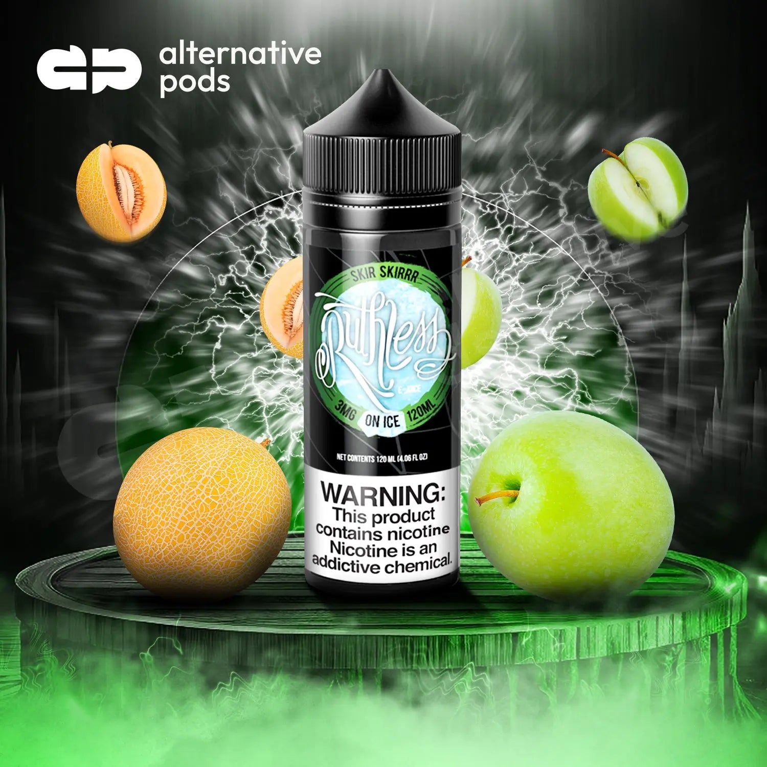 mint chocolate vape juice Ruthless E-Juice Vapor's 120ML