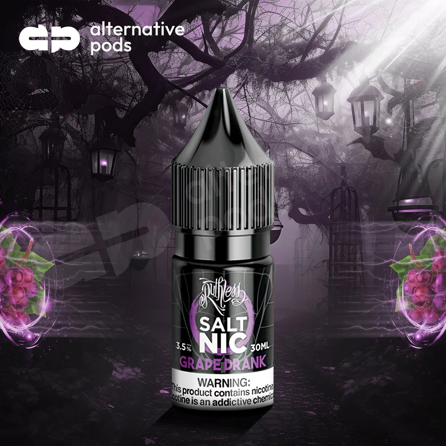 Ruthless Nicotine Salt E-Liquid 30ML - Alternative pods | Online Vape & Smoke Shop