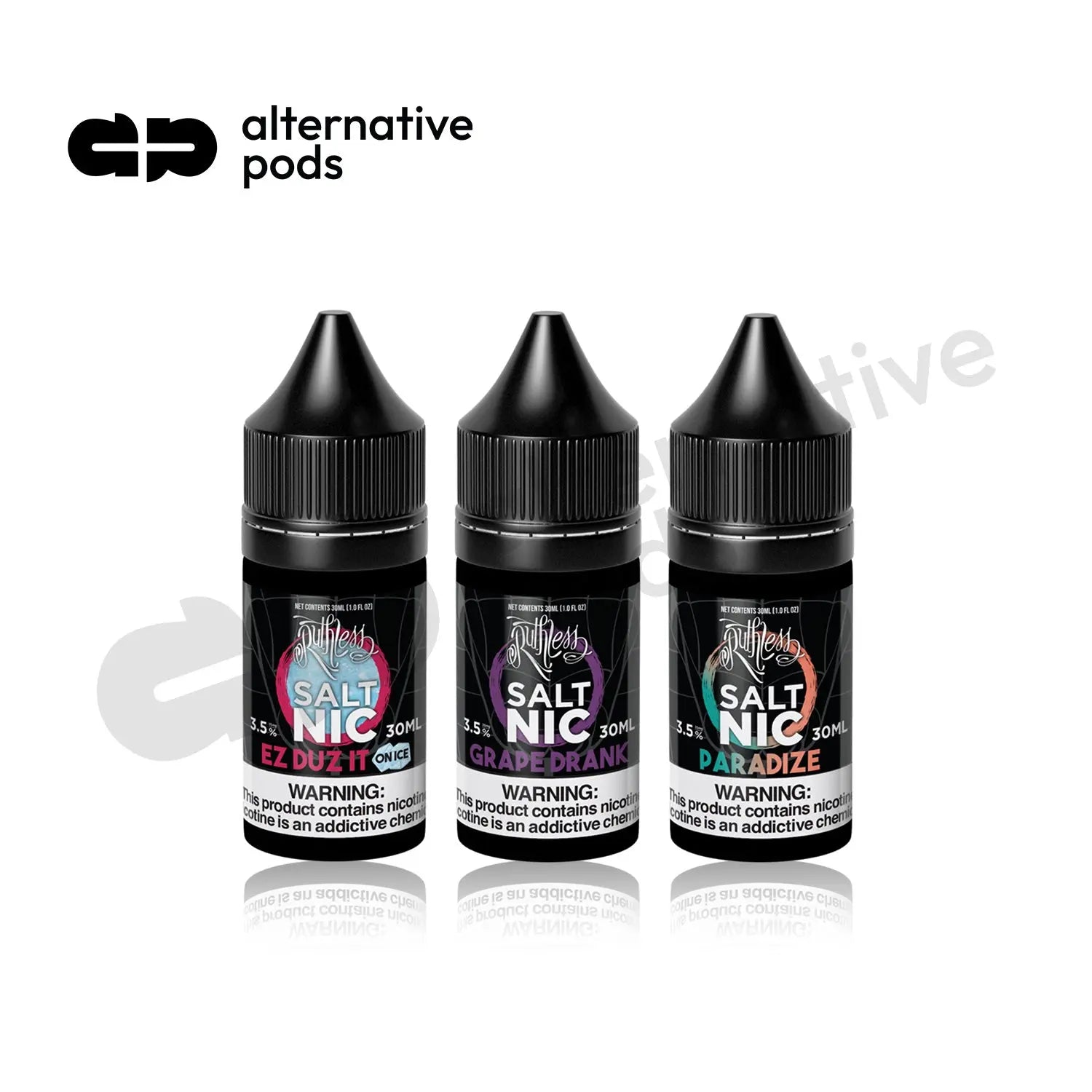 Ruthless Nicotine Salt E-Liquid 30ML - Alternative pods | Online Vape & Smoke Shop
