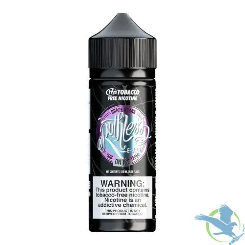 Ruthless Synthetic Nicotine E-Liquid 120ML Ruthless Synthetic Nicotine E-Liquid 120ML