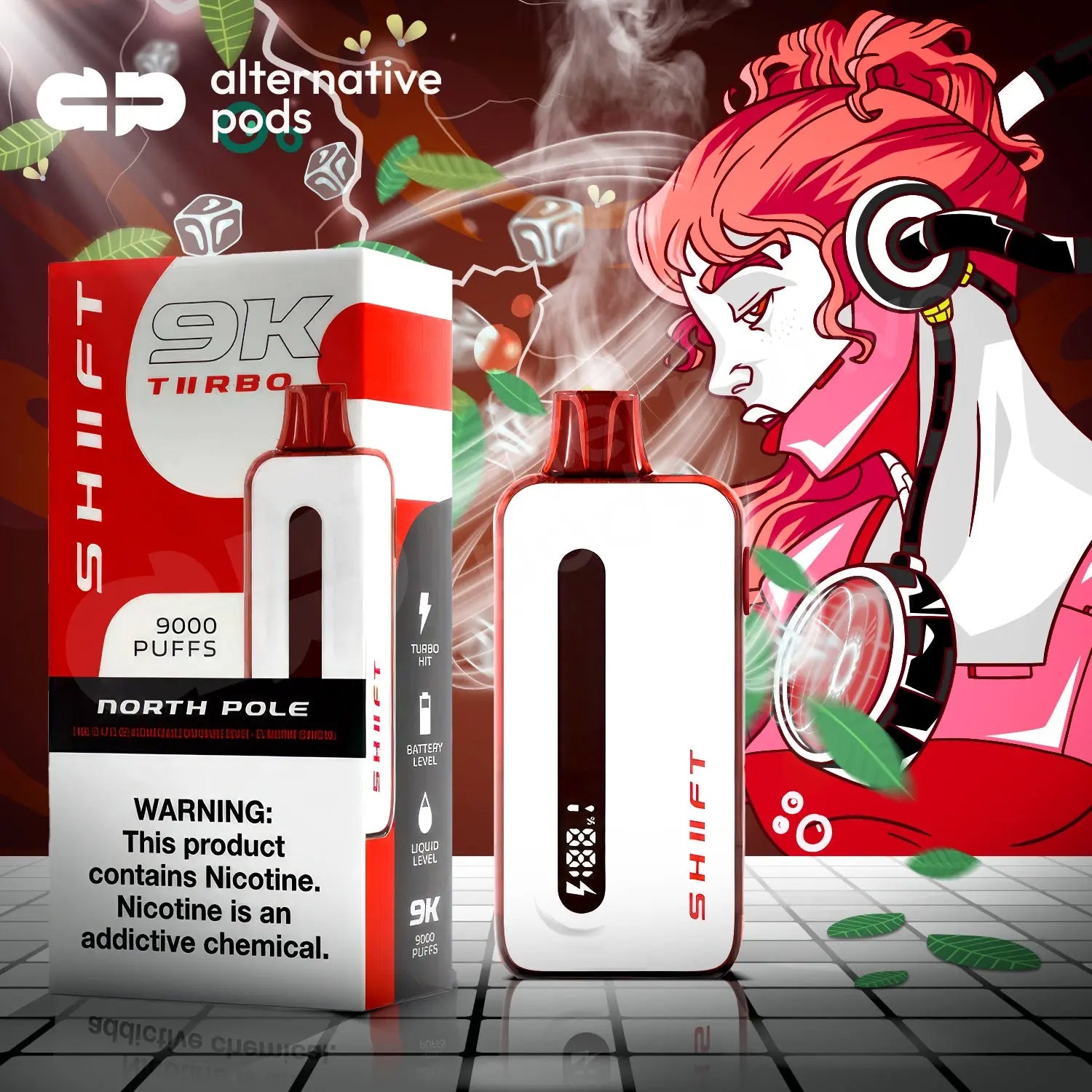 SHIIFT TIIRBO 9000 - Alternative pods | Online Vape & Smoke Shop