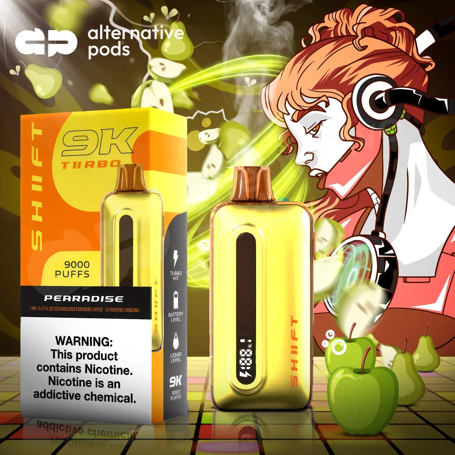 SHIIFT TIIRBO 9000 - Alternative pods | Online Vape & Smoke Shop