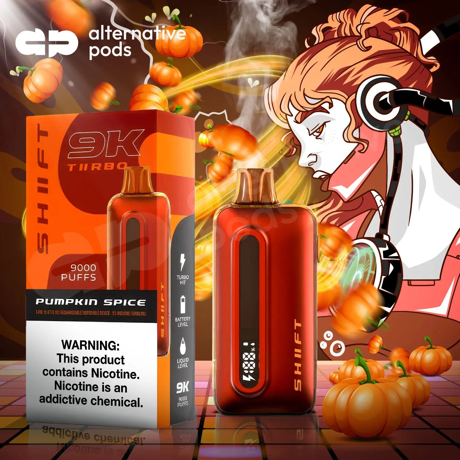 SHIIFT TIIRBO 9000 - Alternative pods | Online Vape & Smoke Shop