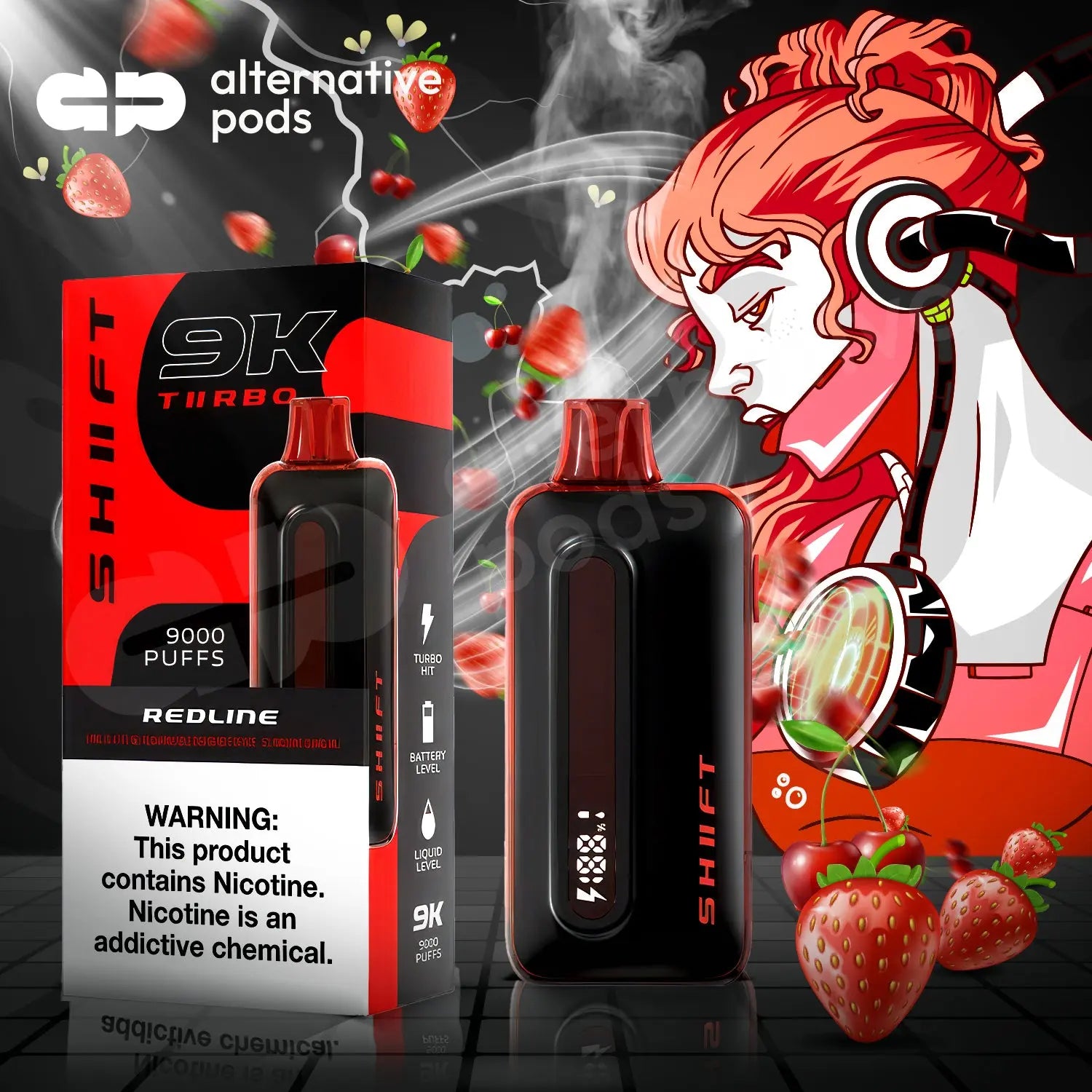 SHIIFT TIIRBO 9000 - Alternative pods | Online Vape & Smoke Shop
