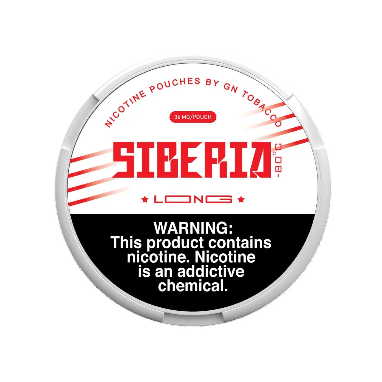 SIBERIA NICOTINE POUCHES LONG 36MG SIBERIA