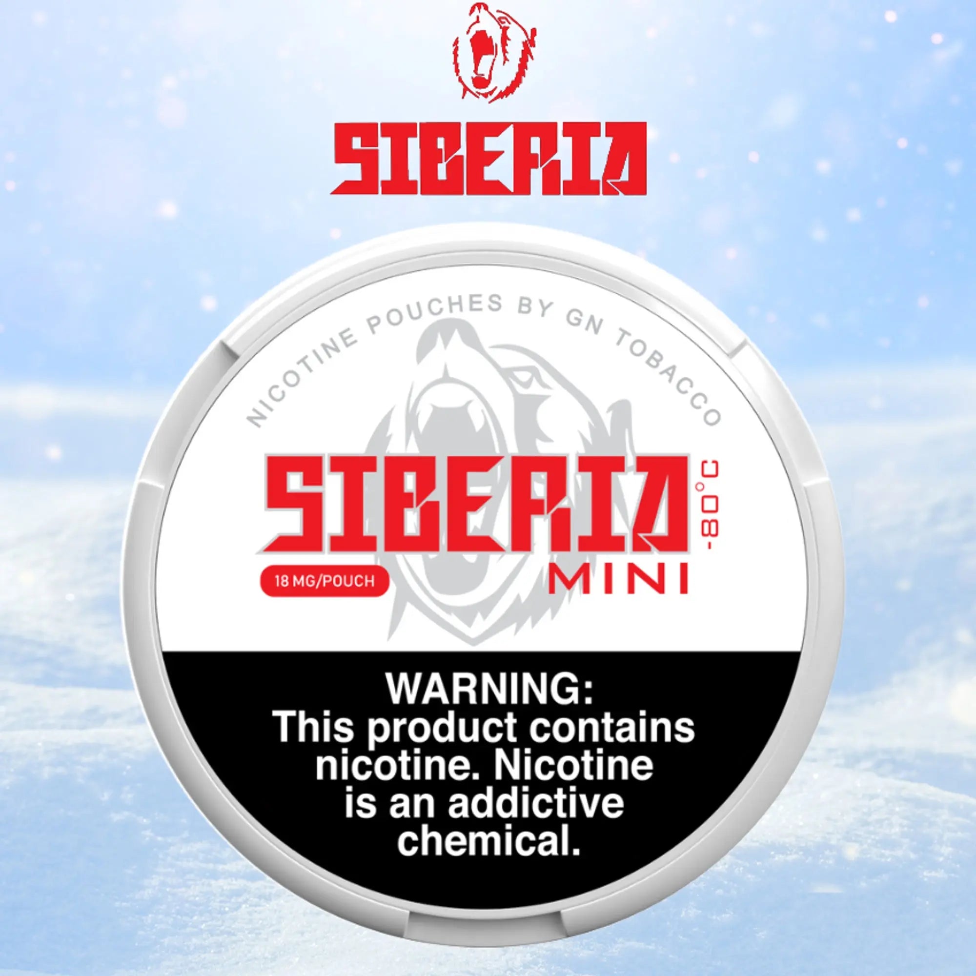 SIBERIA NICOTINE POUCHES MINI 18MG - Alternative pods | Online Vape & Smoke Shop