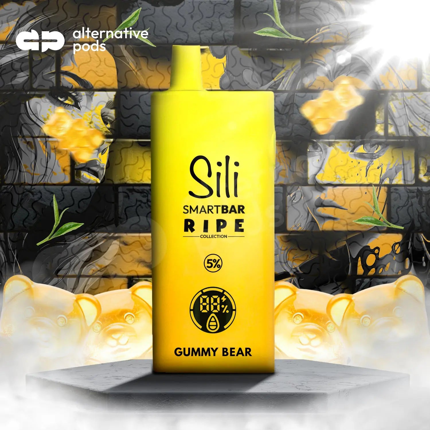 SILI SMART BAR TURBO RIPE 10K - Alternative pods | Online Vape & Smoke Shop