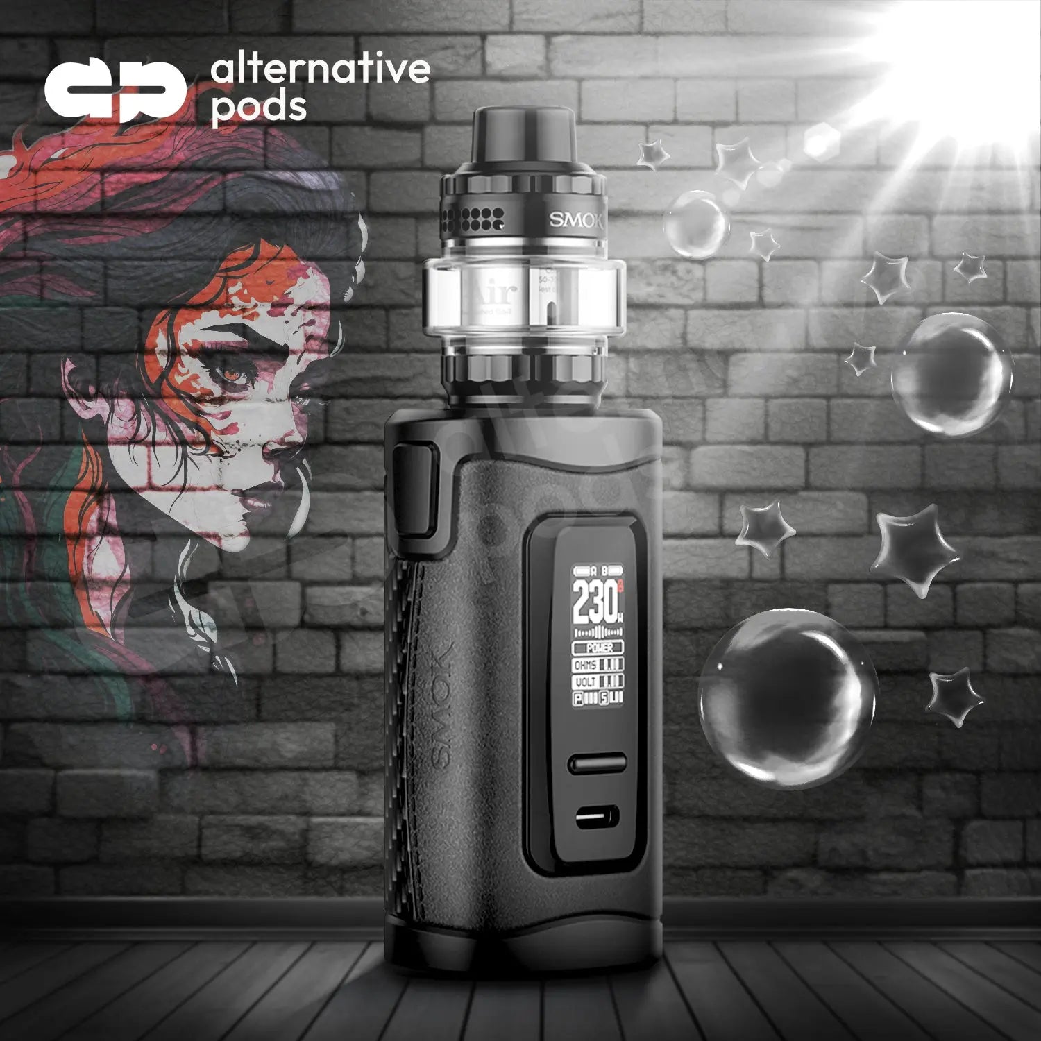 SMOK MORPH 3 Dual External 18650 Starter Kit With 5ML T-Air Subtank - Alternative pods | Online Vape & Smoke Shop