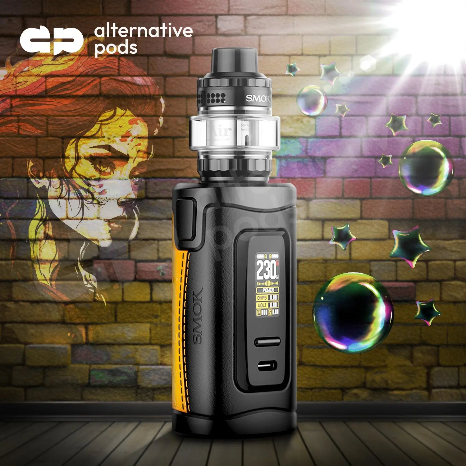 SMOK MORPH 3 Dual External 18650 Starter Kit With 5ML T-Air Subtank - Alternative pods | Online Vape & Smoke Shop