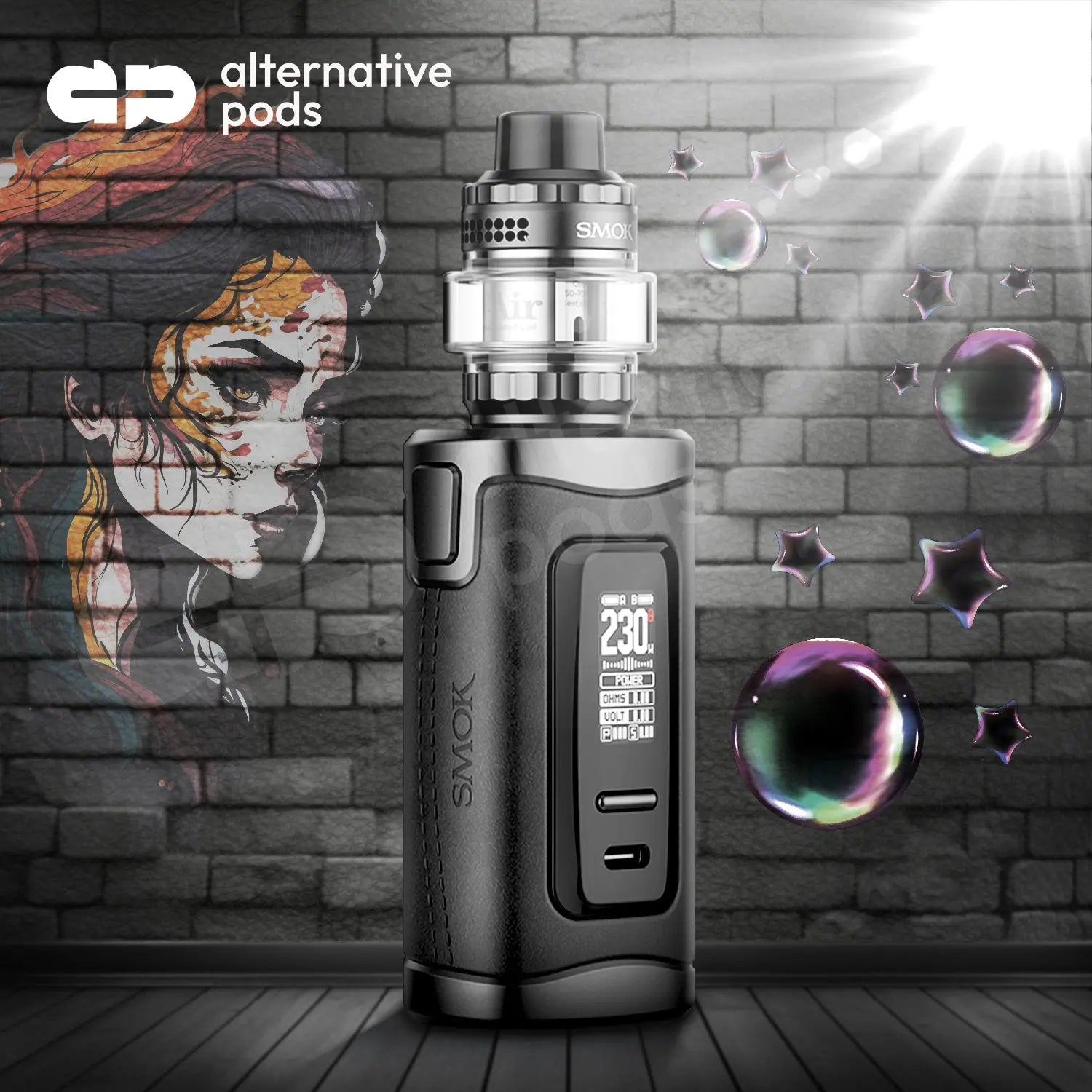 SMOK MORPH 3 Dual External 18650 Starter Kit With 5ML T-Air Subtank - Alternative pods | Online Vape & Smoke Shop