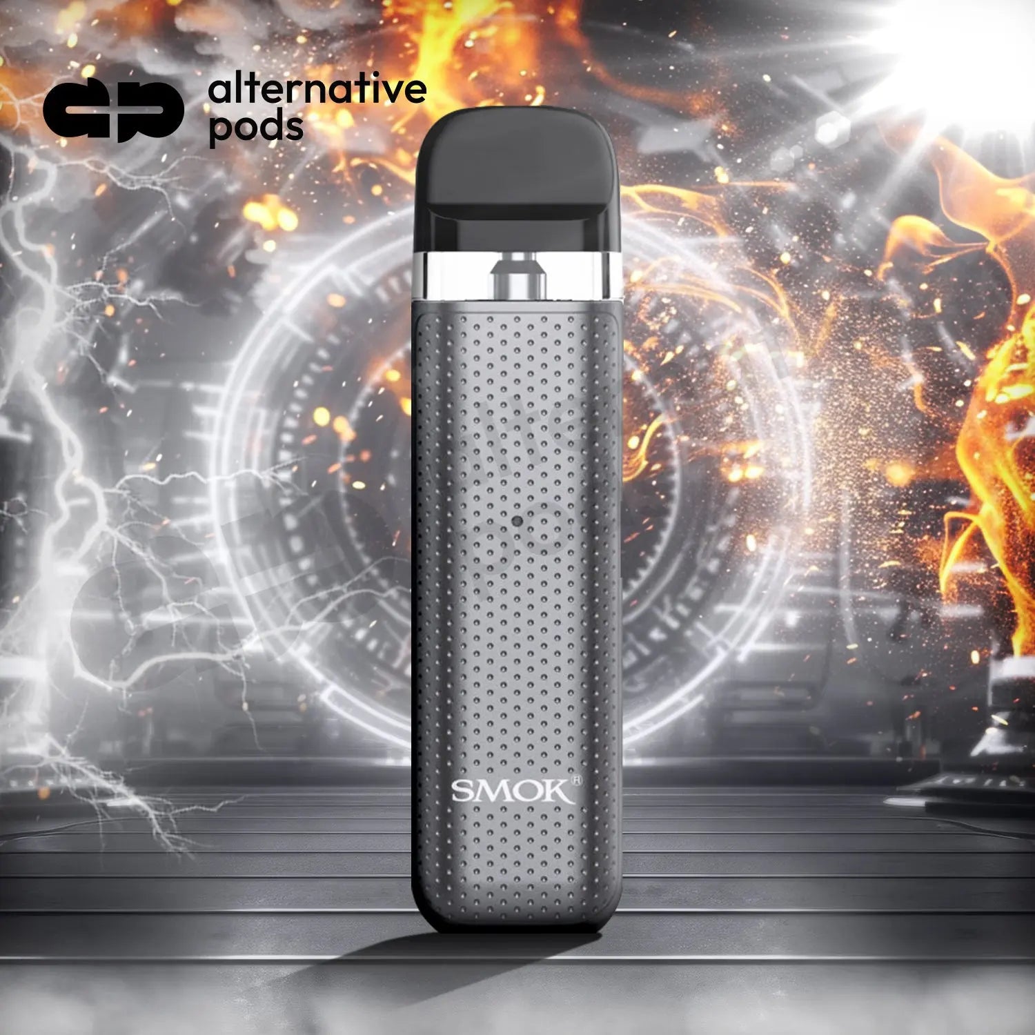 SMOK Novo 2C 800mAh Pod System Starter Kit With 2ML Refillable Pod - Grey 