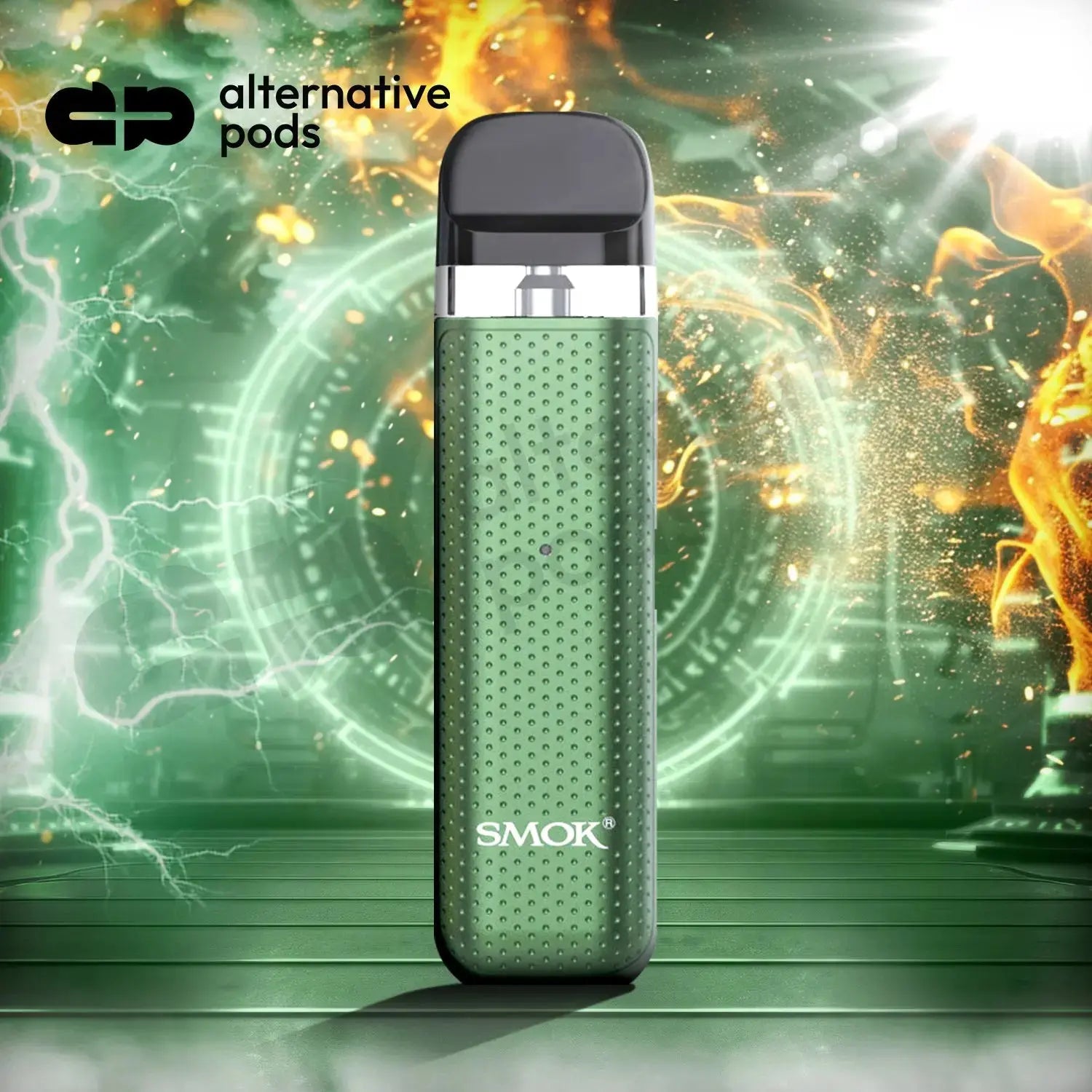 SMOK Novo 2C 800mAh Pod System Starter Kit With 2ML Refillable Pod - Pale Green 