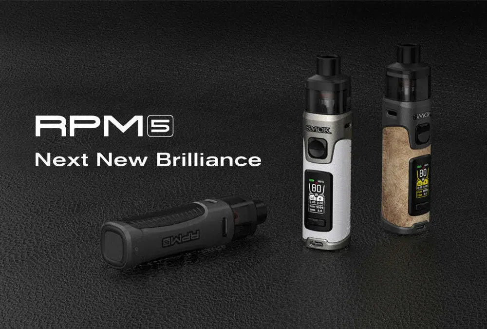 SMOK RPM 5 80W 2000mAh Pod System Starter Kit With 6.5ML Refillable Pod - Alternative pods | Online Vape & Smoke Shop