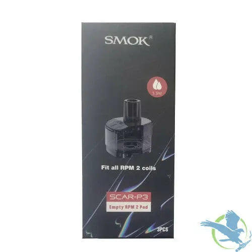 SMOK SCAR-P3 RPM 2 Refillable 5.5ML Replacement Pod - Alternative pods | Online Vape & Smoke Shop