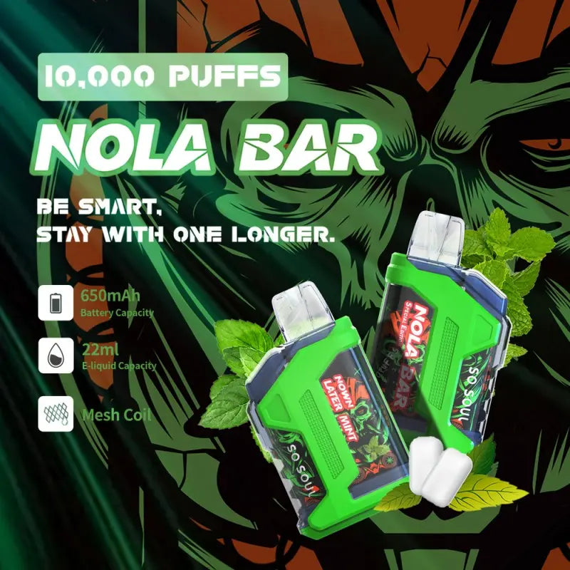SO SOUL NOLA BAR 10000 DISPOSABLE - $13.99 SO SOUL NOLA BAR 10000 DISPOSABLE - $13.99
