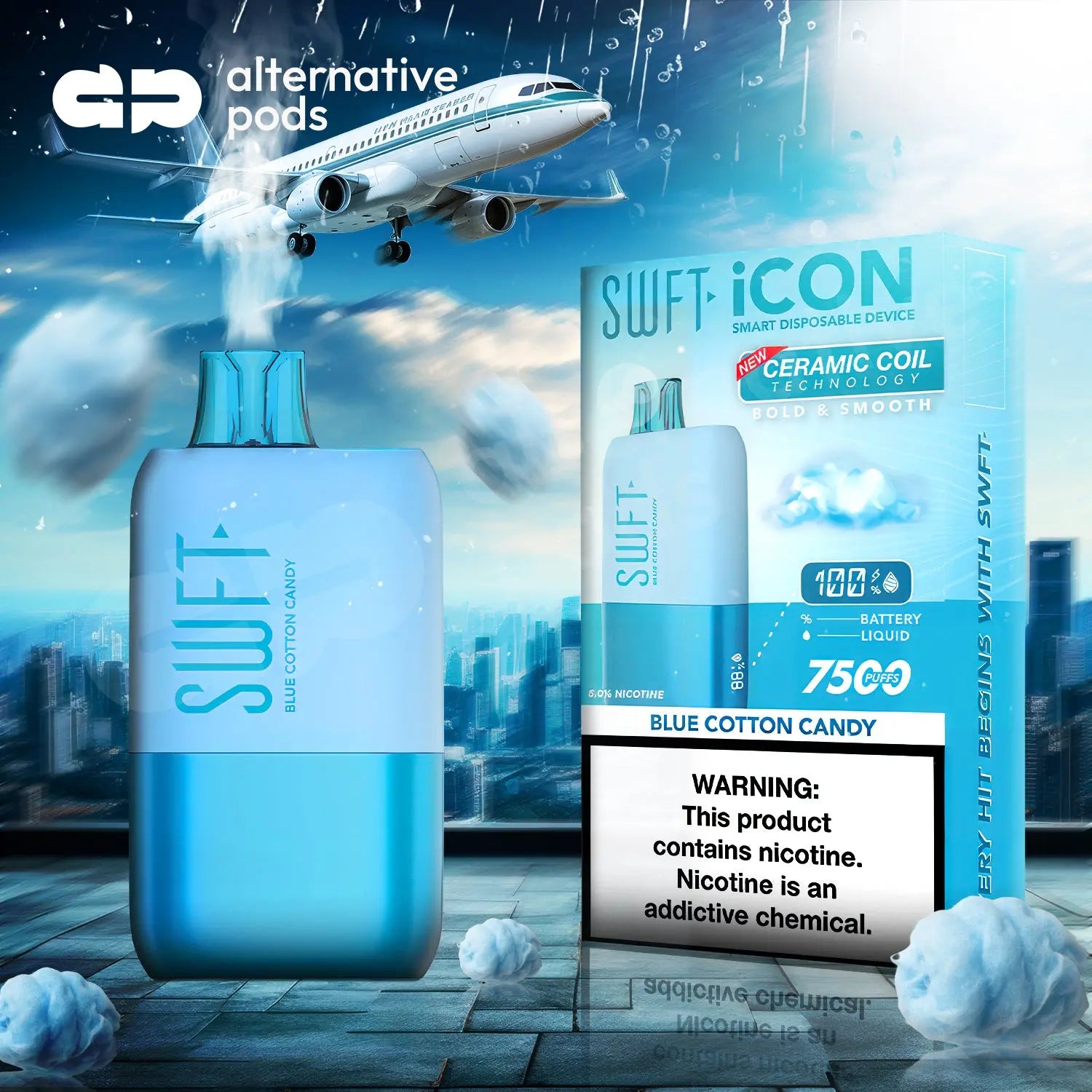 SWFT Icon 7500 Disposable - Alternative pods | Online Vape & Smoke Shop