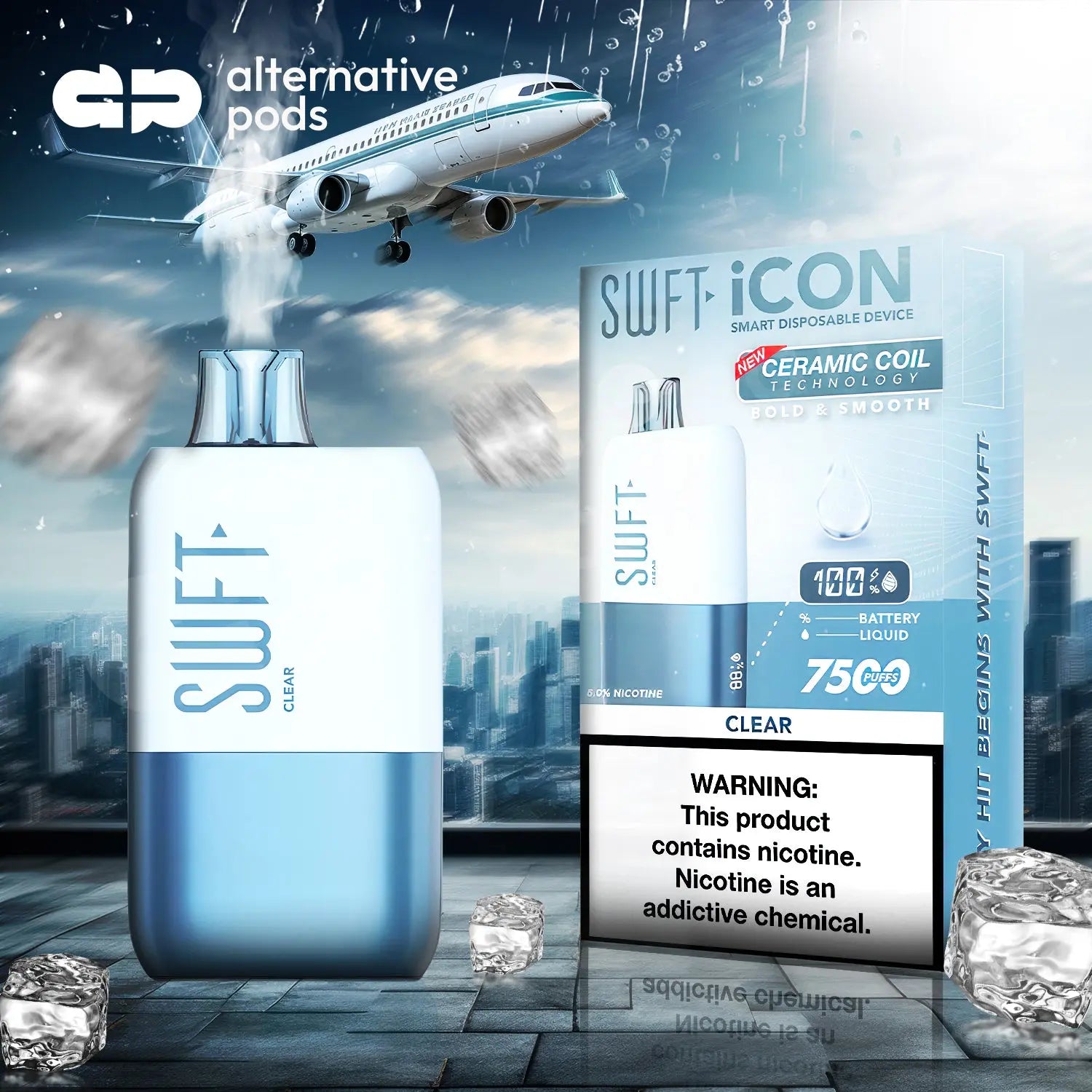 SWFT Icon 7500 Disposable - Alternative pods | Online Vape & Smoke Shop