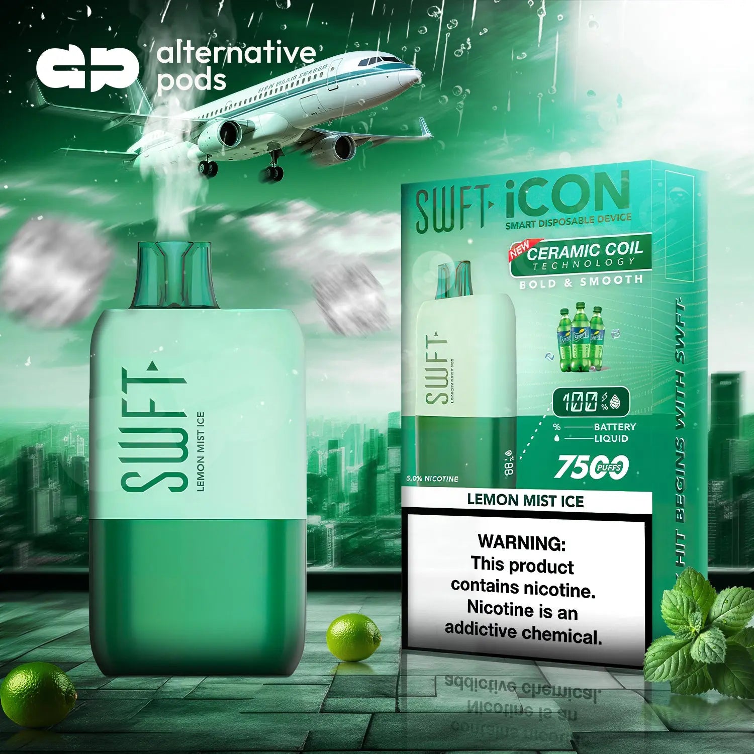 SWFT Icon 7500 Disposable - Alternative pods | Online Vape & Smoke Shop