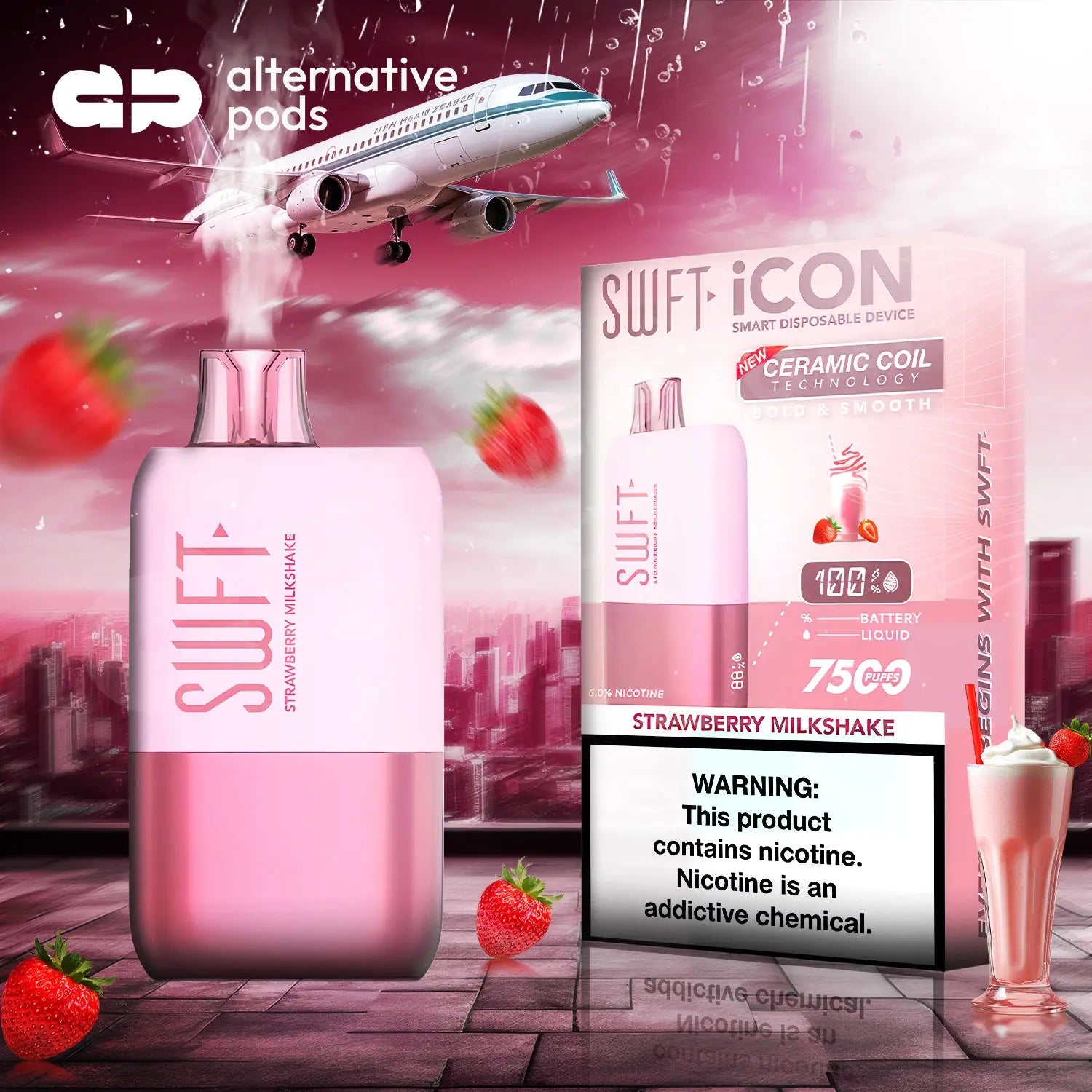 SWFT Icon 7500 Disposable - Alternative pods | Online Vape & Smoke Shop