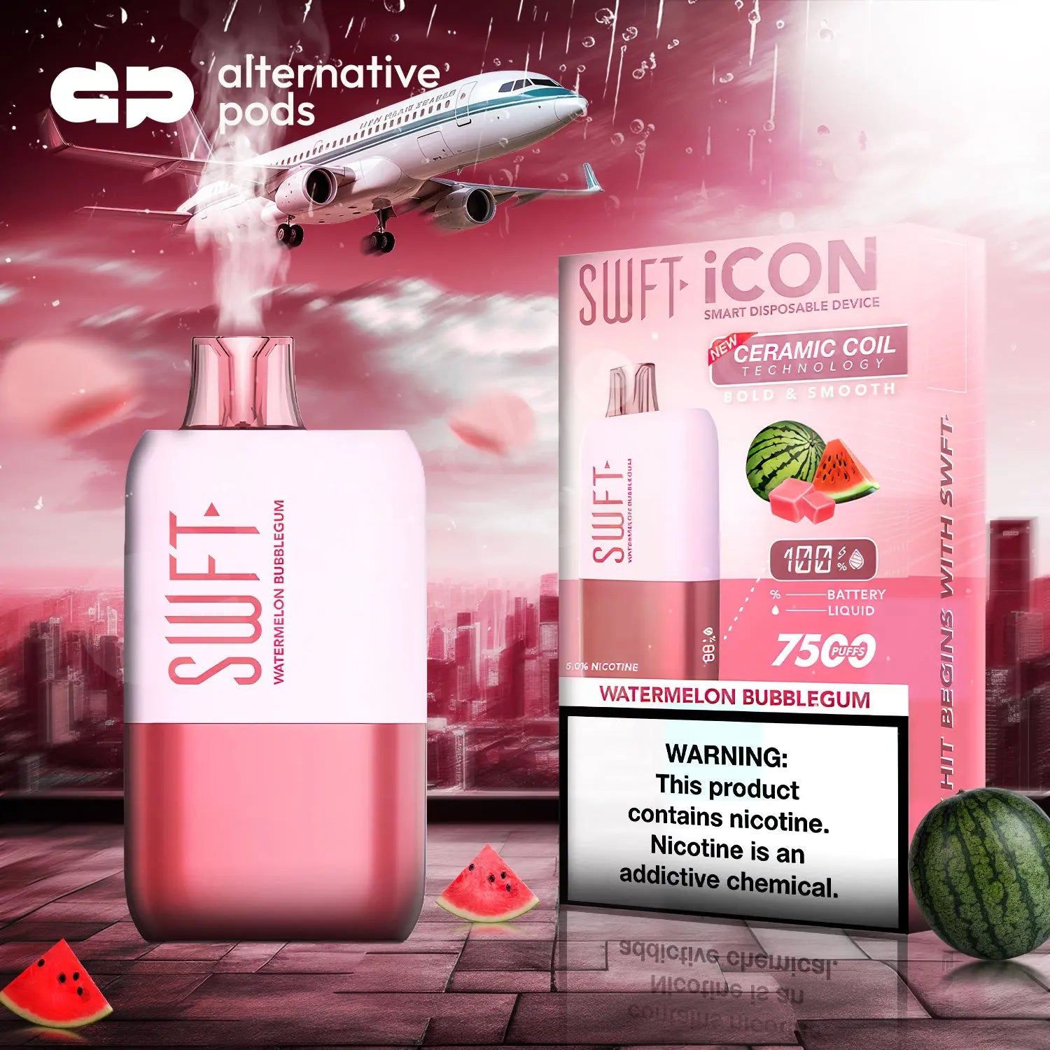 SWFT Icon 7500 Disposable - Alternative pods | Online Vape & Smoke Shop